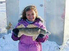 Ice Fishing at The Lodge on Lake Detroit